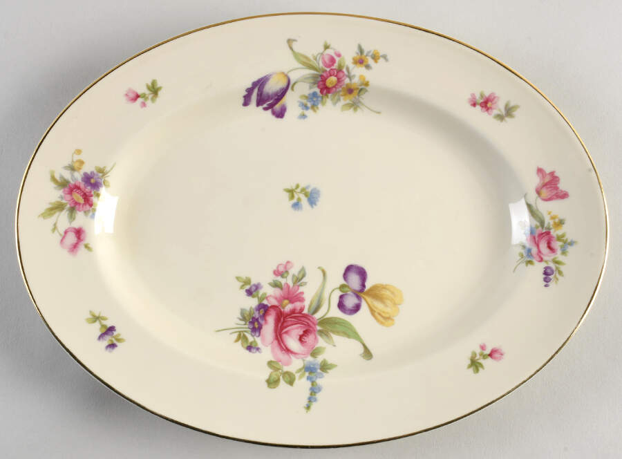 R1908 11" Oval Serving Platter by Rosenthal - Continental-1