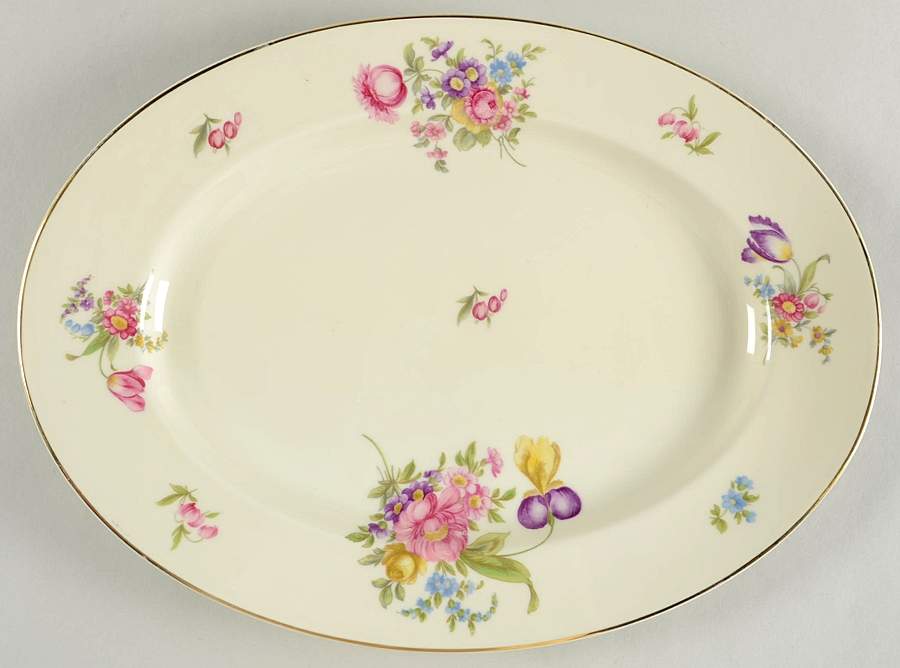 R1908 15" Oval Serving Platter by Rosenthal - Continental-1