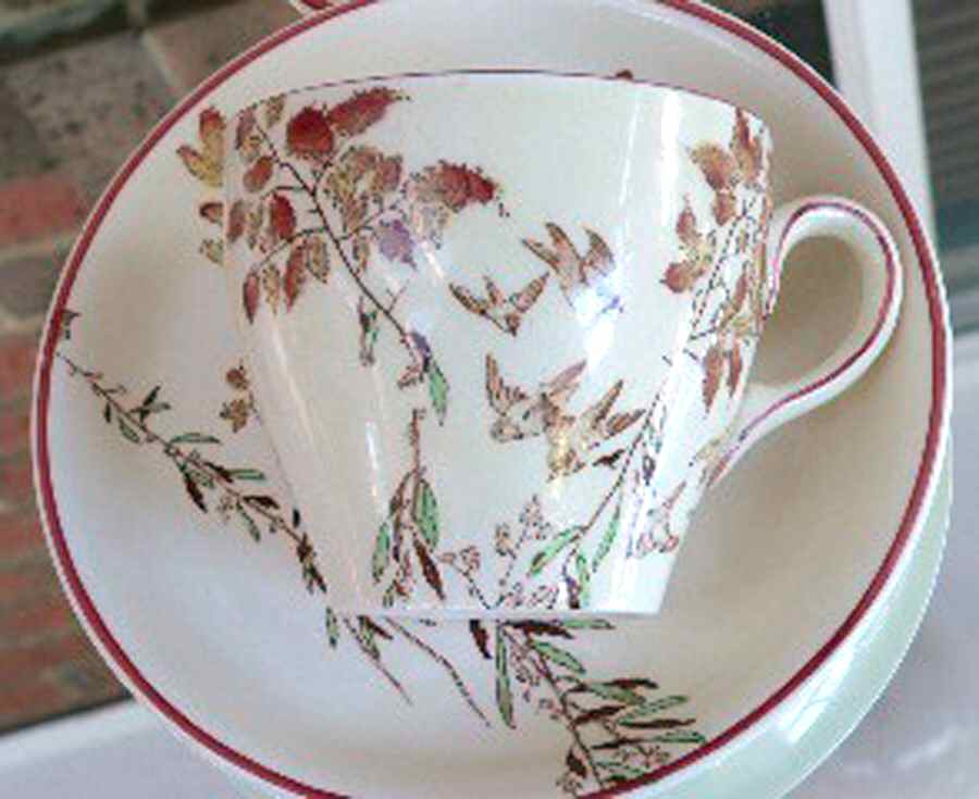 D5309 Flat Cup & Saucer Set by Royal Doulton-1