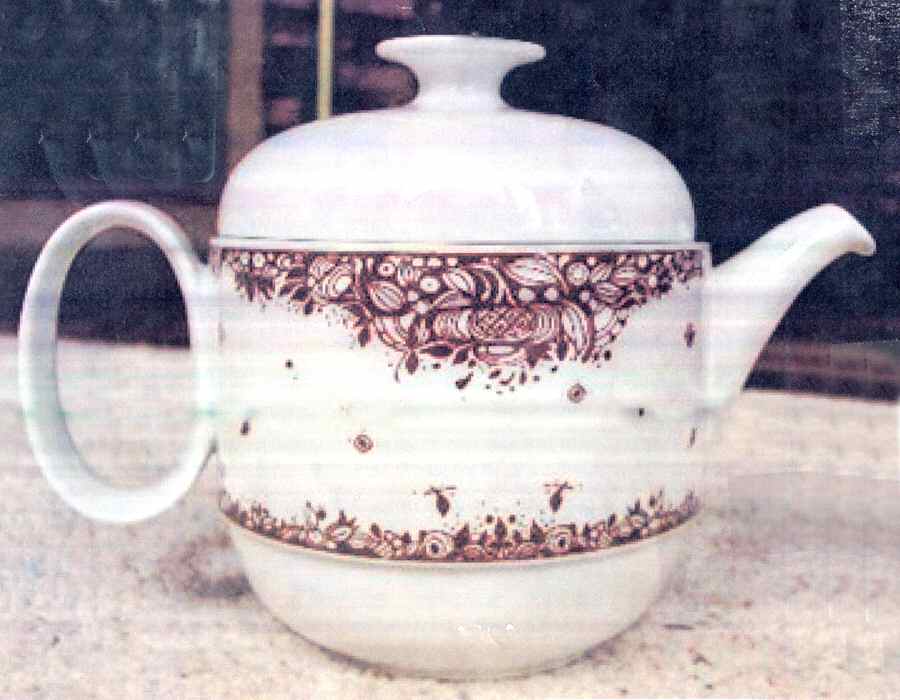 Ornamentic Teapot & Lid by Rosenthal - Continental-1
