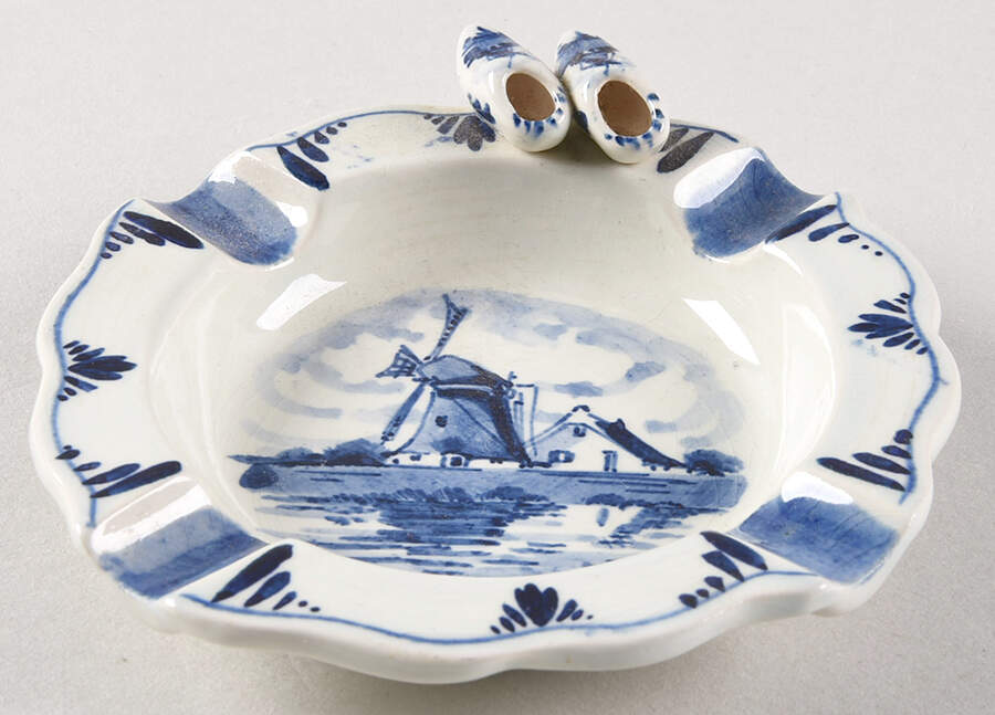 Delft Small Ashtray by Royal Delft-1