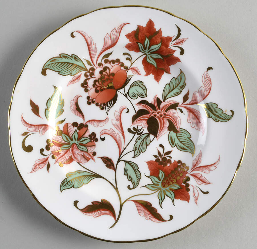 Seasons Accent Salad Plate by Royal Crown Derby-1