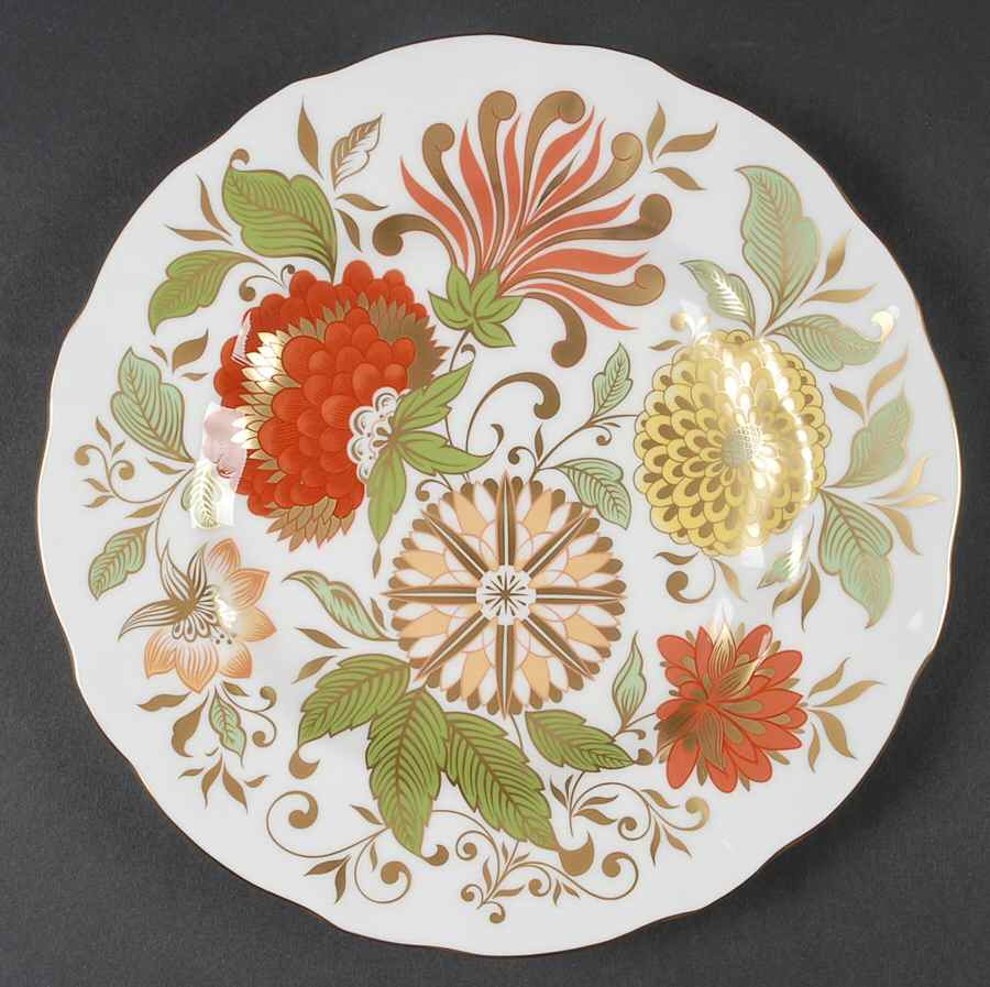 Seasons Accent Salad Plate by Royal Crown Derby-1