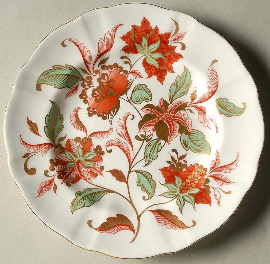 Seasons Accent Salad Plate by Royal Crown Derby-1