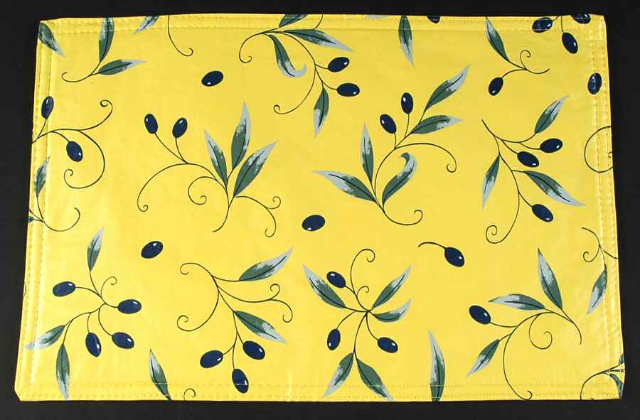 Blueberry Vinyl Placemat by Royal Doulton-1