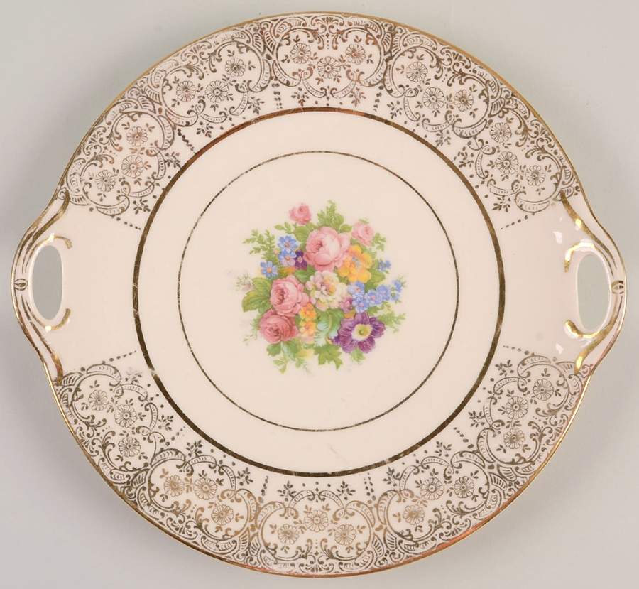 RYL288 Handled Cake Plate by Royal (USA)-1