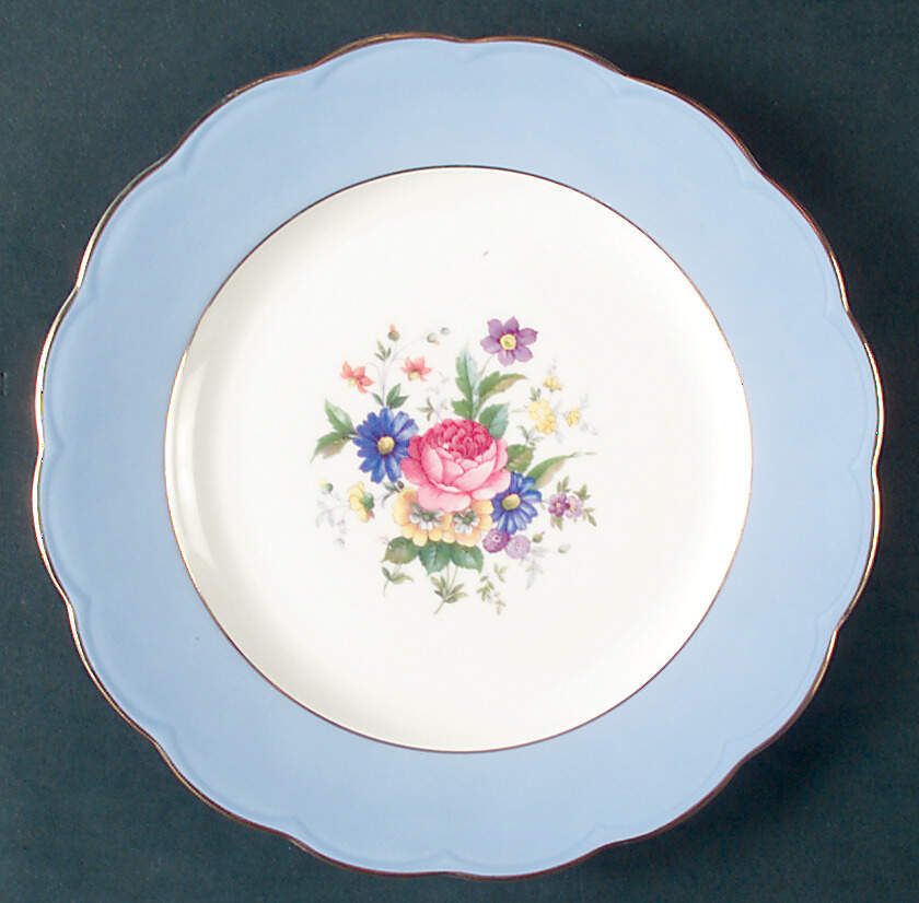 Ardalt Slate Blue Salad Plate by Royal Bayreuth-1