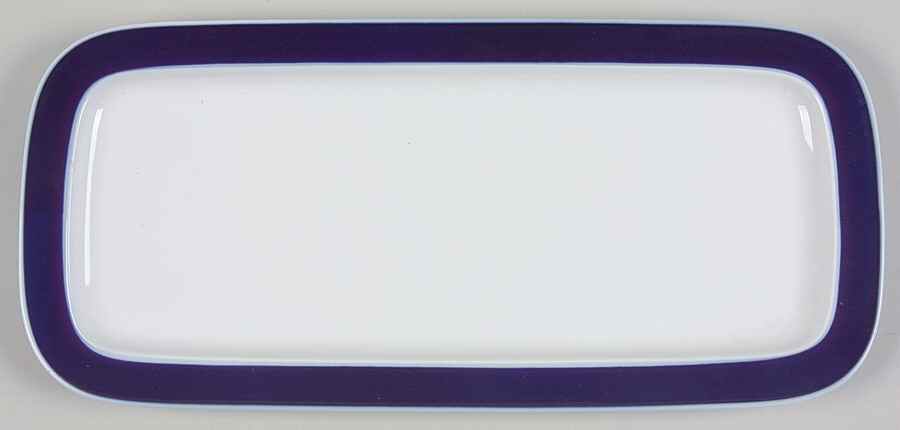 Secunda Blue 14" Sandwich Tray by Rosenthal - Continental-1