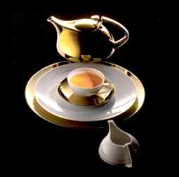 Dynamic Gold Teapot & Lid by Rosenthal - Continental-1