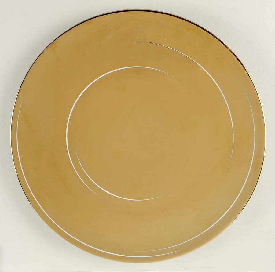 Dynamic Gold Service Plate (Charger) by Rosenthal - Continental-1