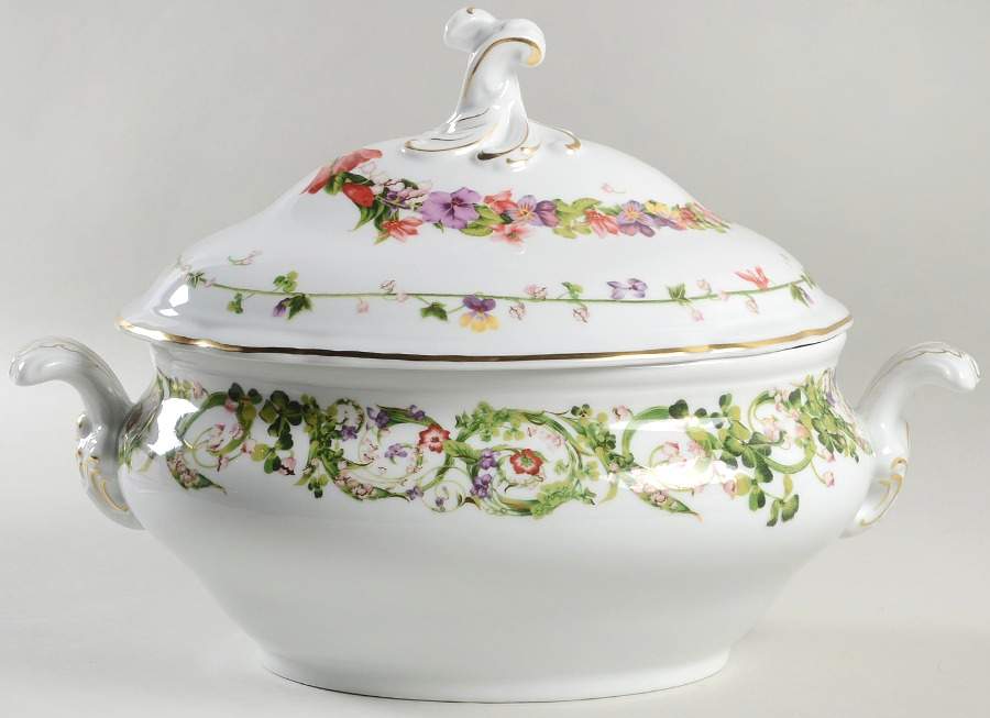 Flower Fantasy Oval Tureen & Lid by Rosenthal - Continental-1