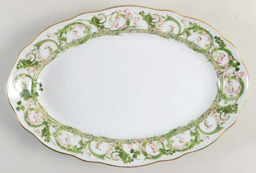 Flower Fantasy 13" Oval Serving Platter by Rosenthal - Continental-1