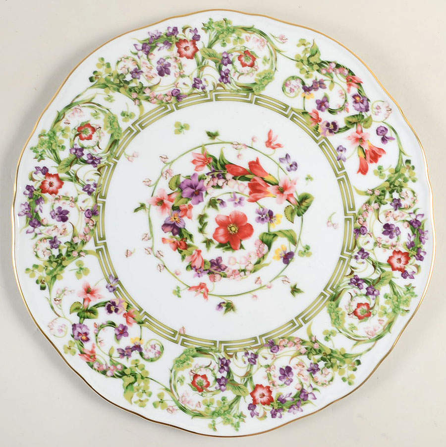 Flower Fantasy Tart Plate by Rosenthal - Continental-1