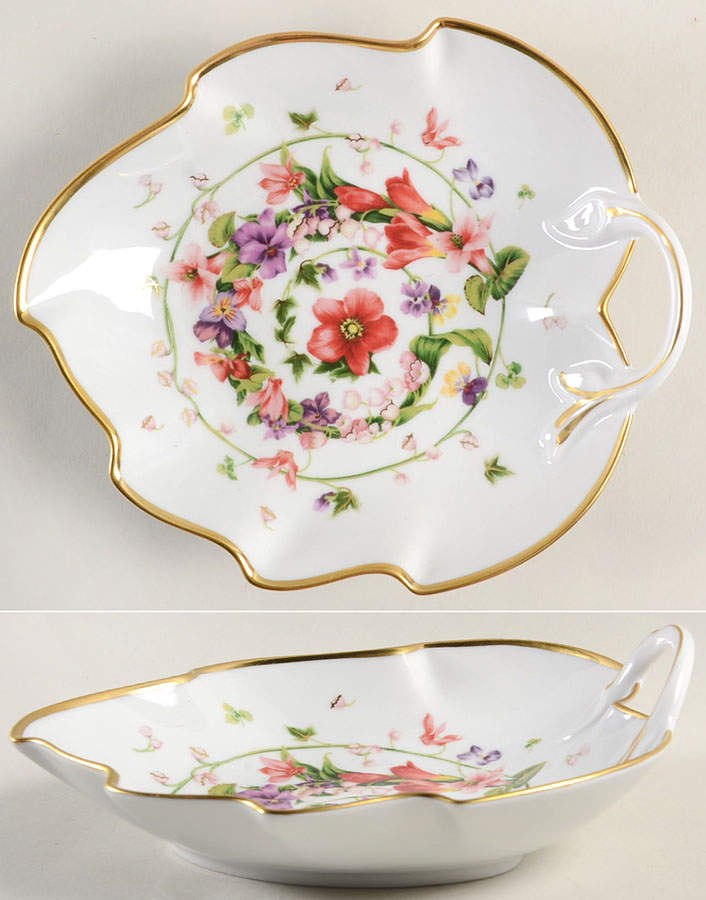 Flower Fantasy 7" Leaf Dish by Rosenthal - Continental-1