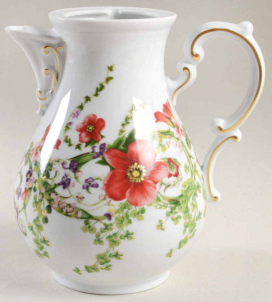 Flower Fantasy Coffee Pot No Lid by Rosenthal - Continental-1