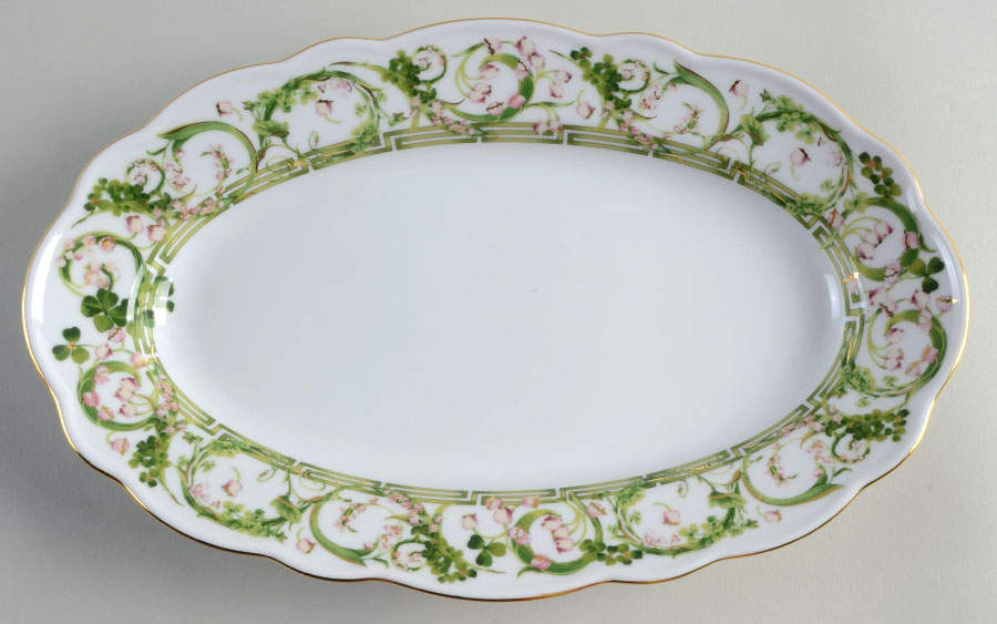 Flower Fantasy 12" Oval Serving Platter by Rosenthal - Continental-1