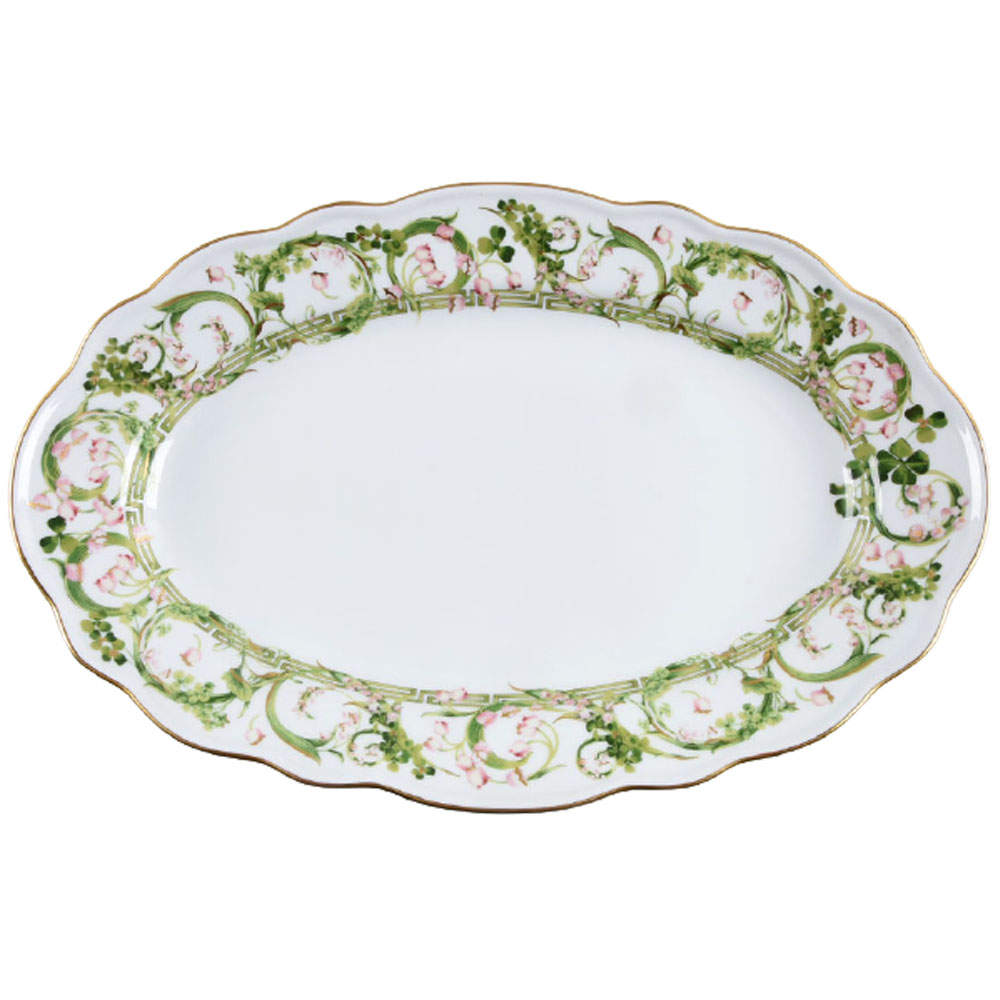 Flower Fantasy 15" Oval Serving Platter by Rosenthal - Continental-1