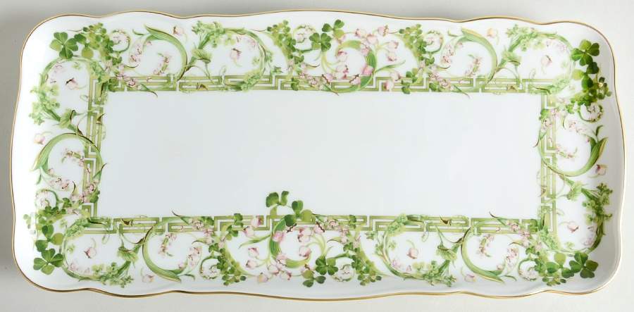 Flower Fantasy Large Sandwich Tray by Rosenthal - Continental-1