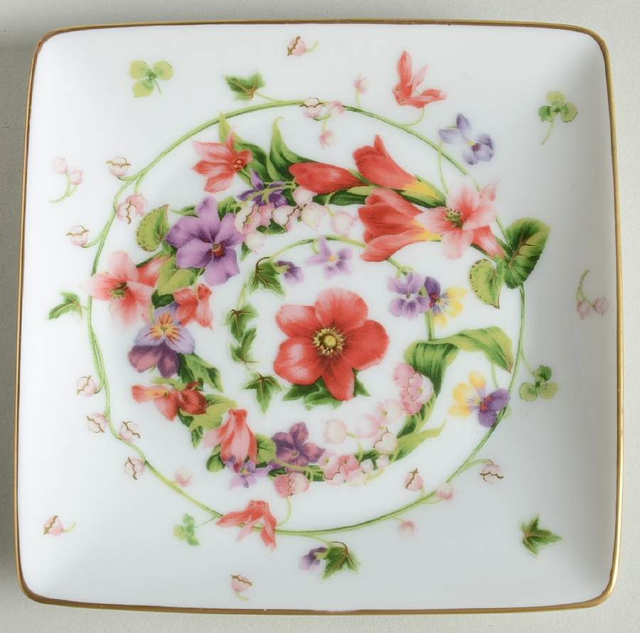 Flower Fantasy Canape Plate by Rosenthal - Continental-1