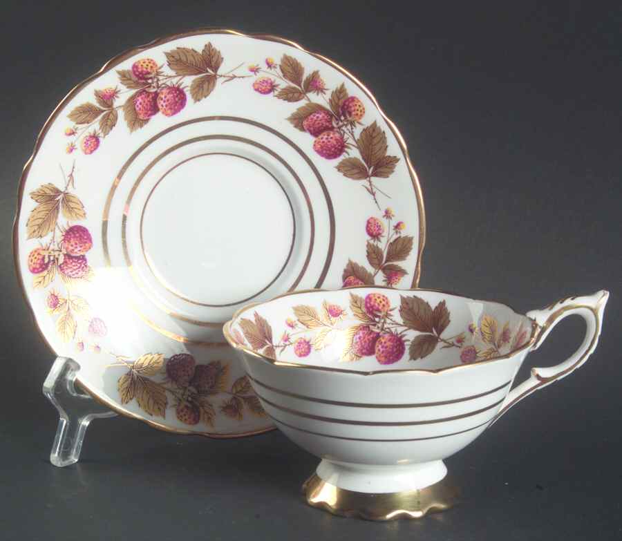 2260 Footed Cup & Saucer Set by Royal Standard-1