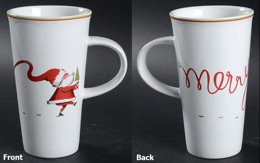 Merry Santa Tall Mug by Rosanna-1