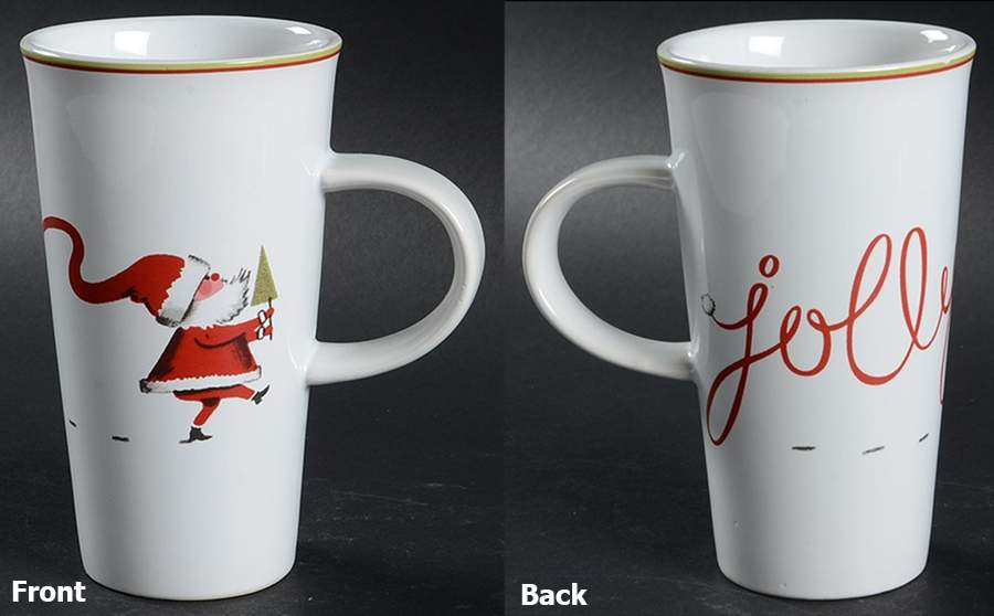 Merry Santa Tall Mug by Rosanna-1