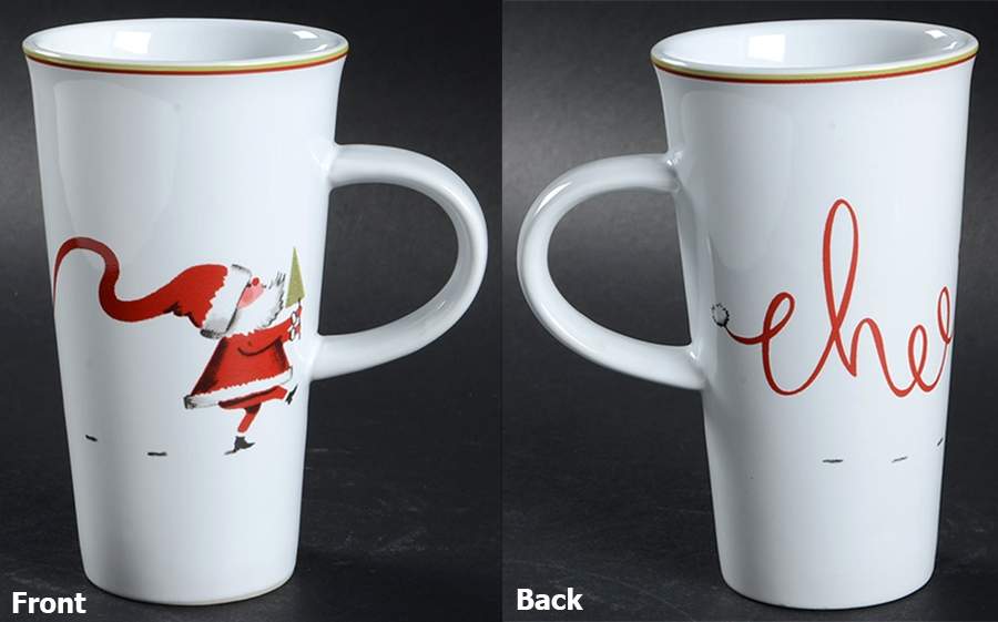 Merry Santa Tall Mug by Rosanna-1