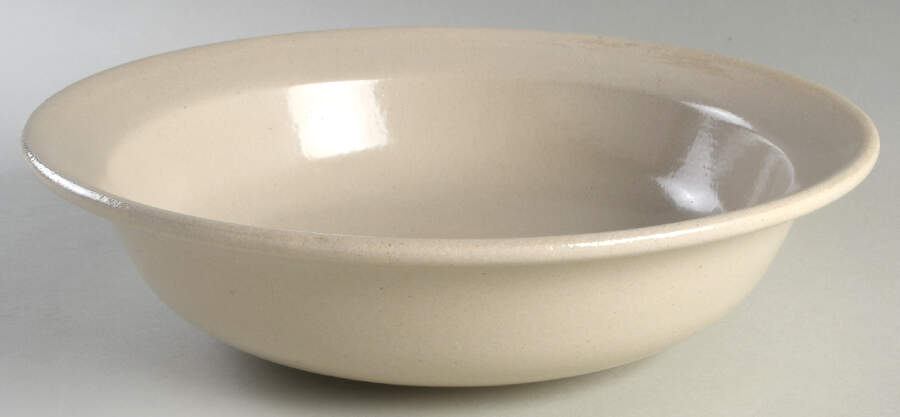 Clear Bisque 11" Basin Bowl by Robinson - Ransbottom-1
