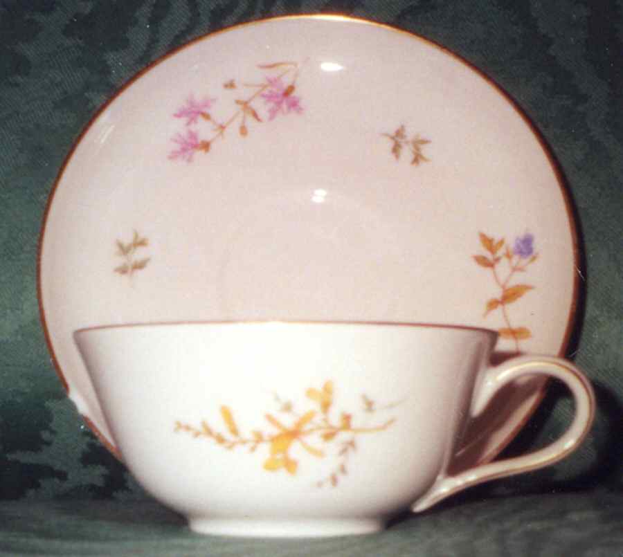 R2005 Flat Cup & Saucer Set by Rosenthal - Continental-1