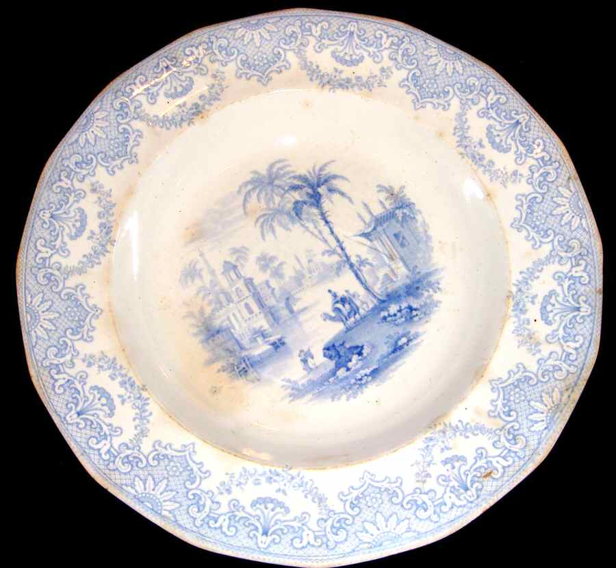 Medina Dinner Plate by Ridgway (Ridgways)-1
