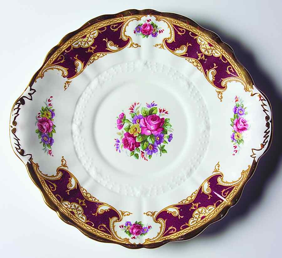 RTA42 Handled Cake Plate by Royal Tara-1