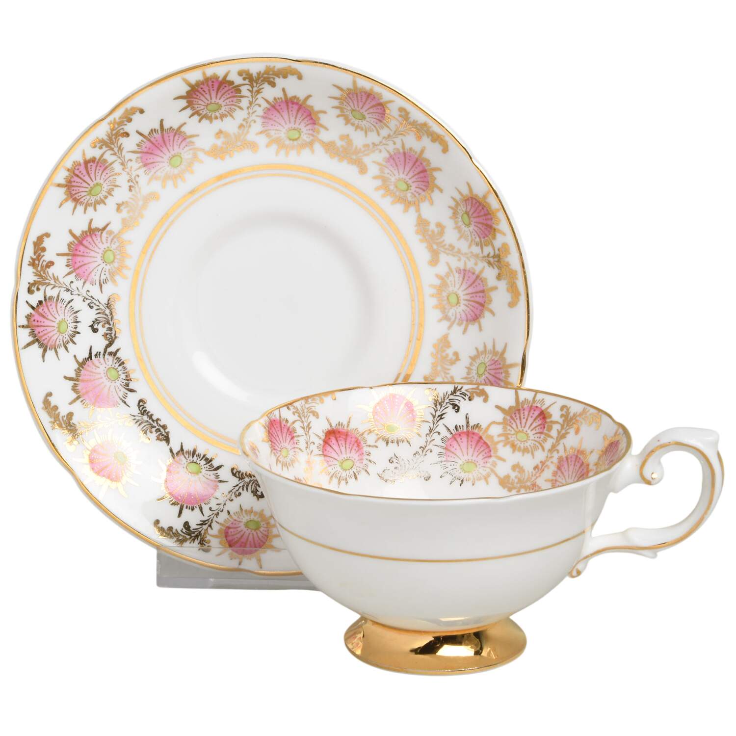 8602E Footed Cup & Saucer Set by Royal Grafton-1