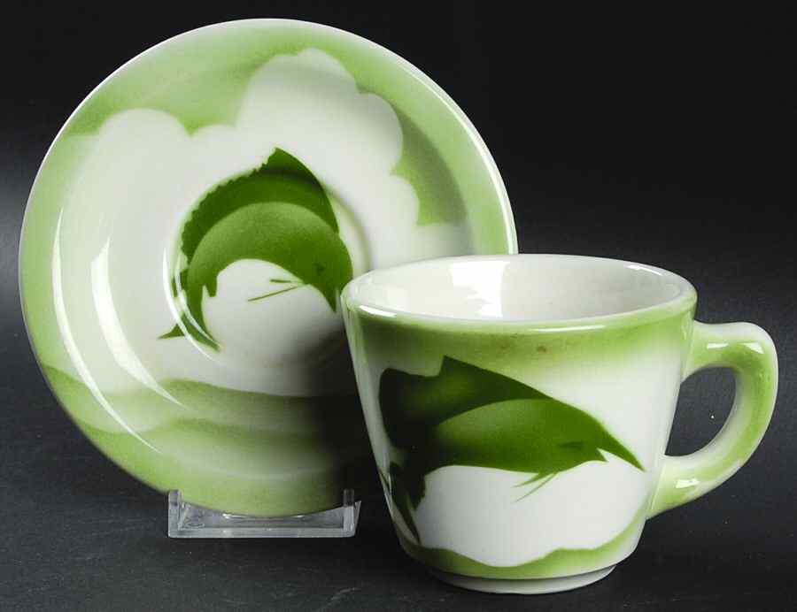 ROJ243 Flat Cup & Saucer Set by Royal Jackson-1