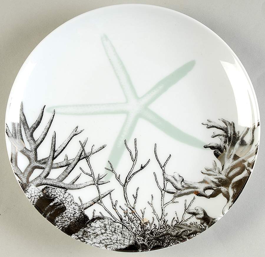 La Mer Salad/Dessert Plate by Rosanna-1