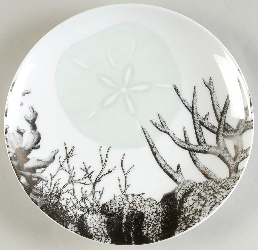 La Mer Salad/Dessert Plate by Rosanna-1