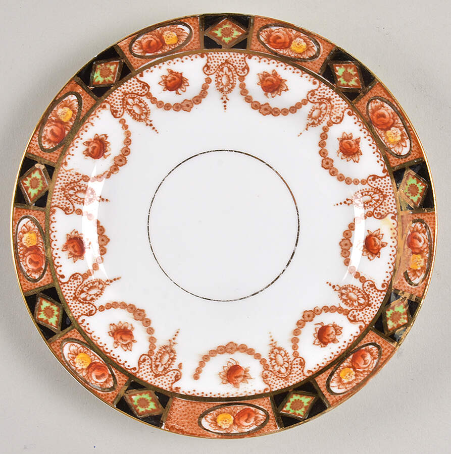 Devon Black (Smooth) Bread & Butter Plate by Royal Albert-1