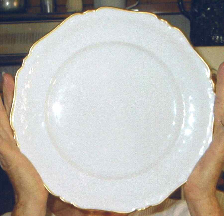 Golden Princess Dinner Plate by Royal Princess-1