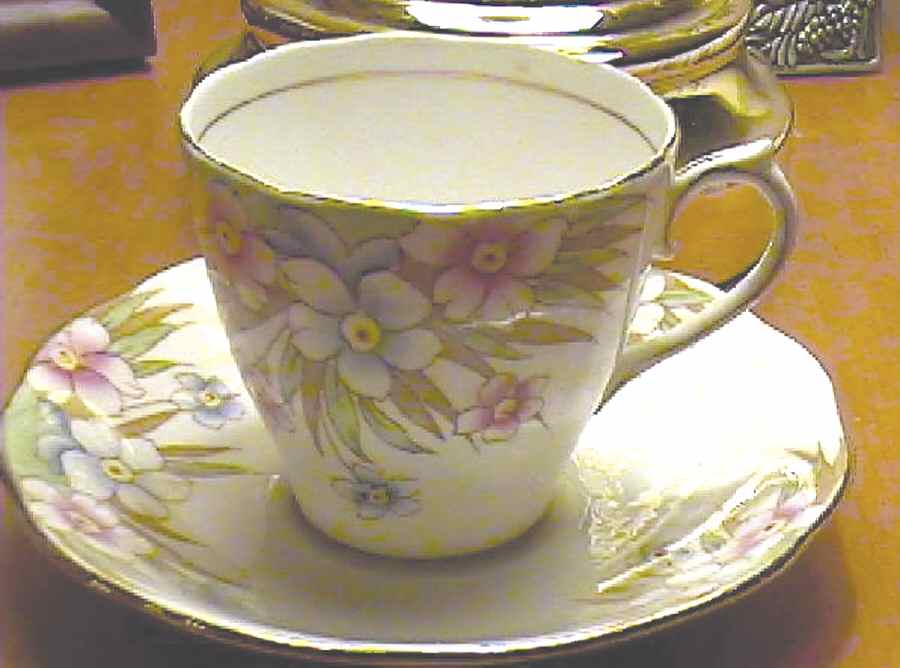 1543 Flat Cup & Saucer Set by Royal Albert-1