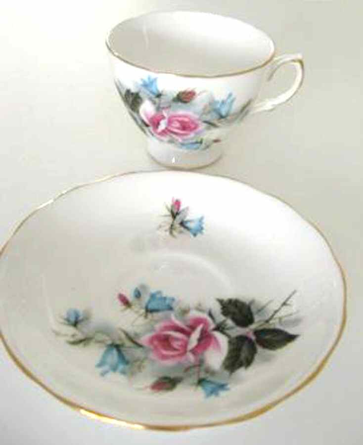 8319 Footed Cup & Saucer Set by Royal Vale-1