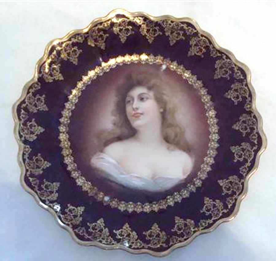 Felicitas Dinner Plate by Royal Vienna (Austria-Poland)-1