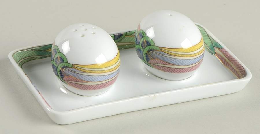 Ramage (3 Pc) Salt & Pepper Tray Set by Raynaud-1