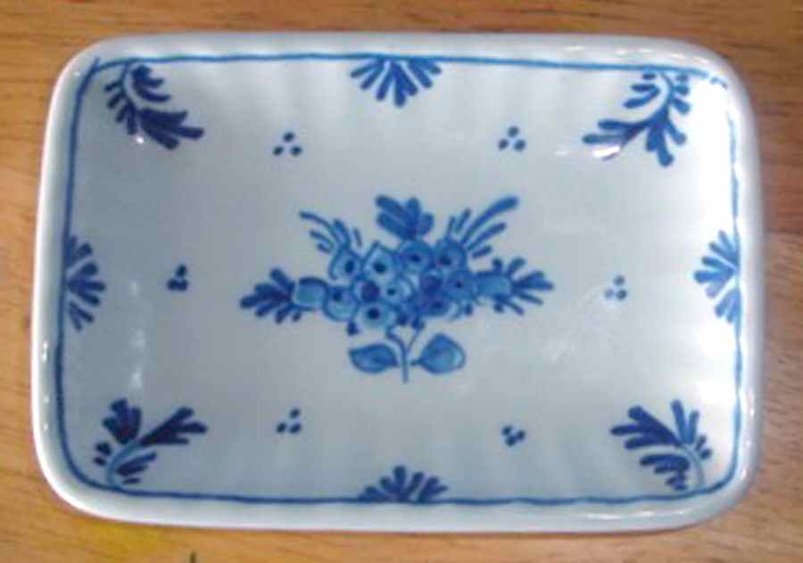 679 Soap Dish by Royal Delft-1