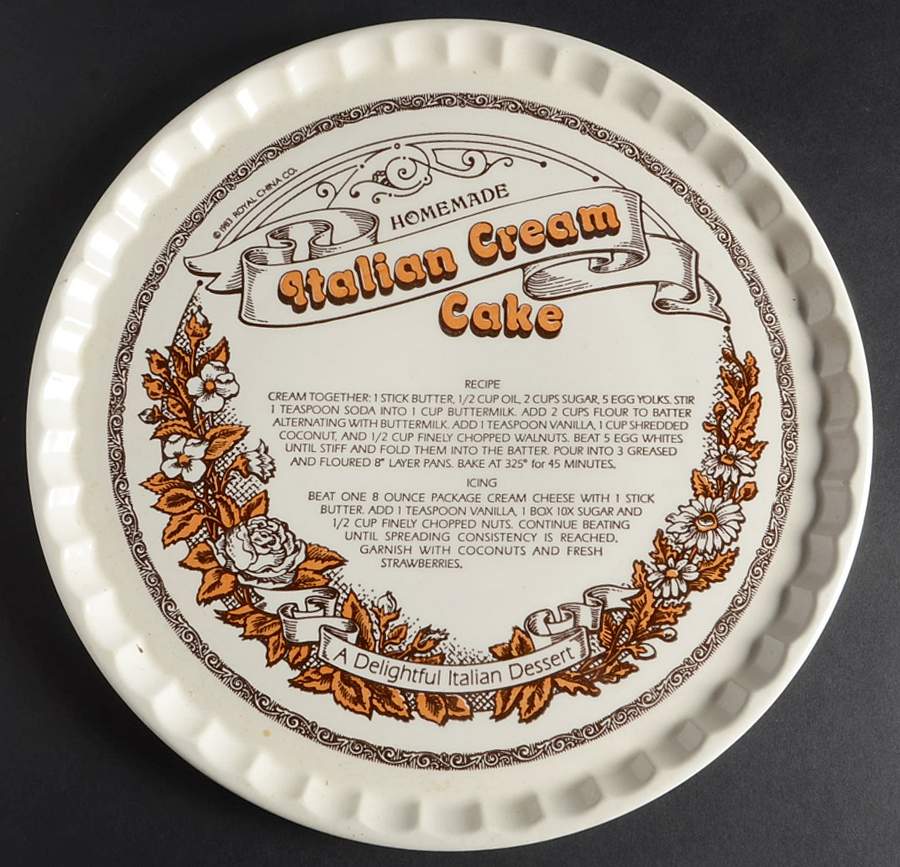 RYL294 Cake Plate by Royal (USA)-1