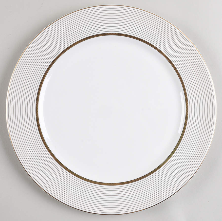 Ruban d'Or Service Plate (Charger) by Royal Doulton-1