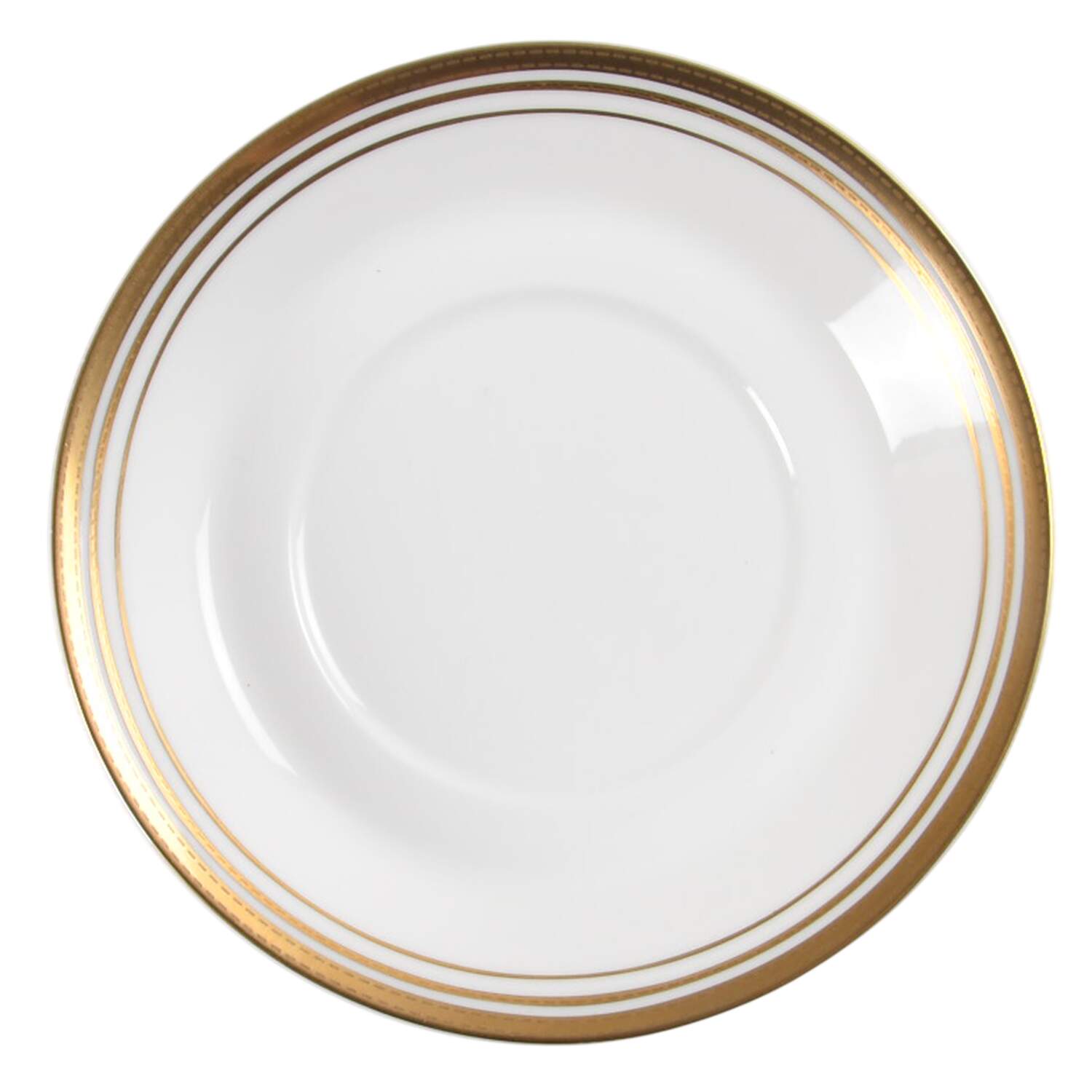 Ruban d'Or Saucer by Royal Doulton-1