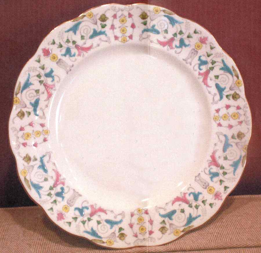 Ravenna Salad Plate by Roslyn (England)-1