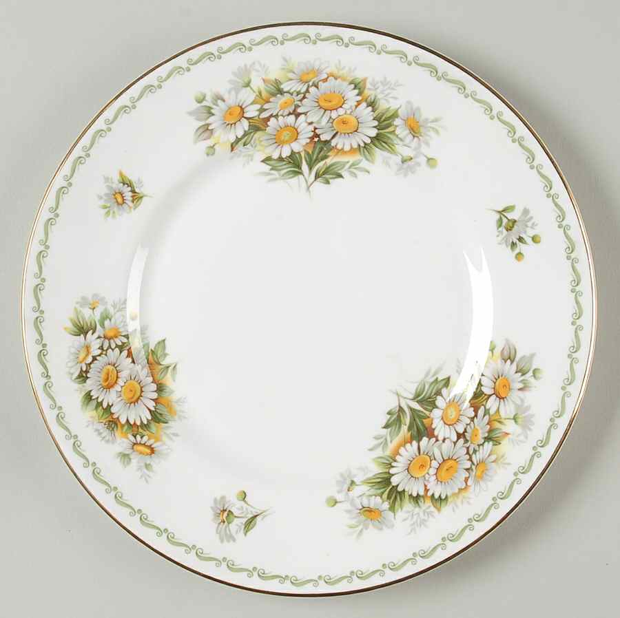 Special Flowers (No Month, Smooth, No Rib) Salad Plate by Rosina-Queens-1
