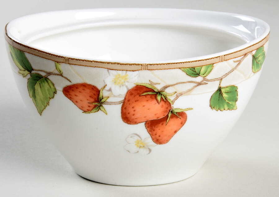 Fruit Salad Sugar Bowl No Lid by Red Vanilla-1