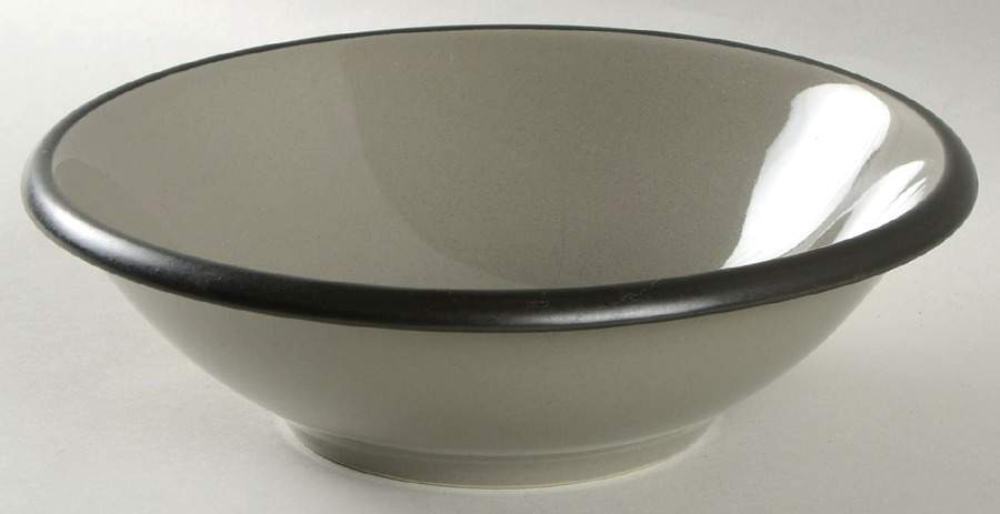 Hampshire Grey Soup/Cereal Bowl by Red Vanilla-1