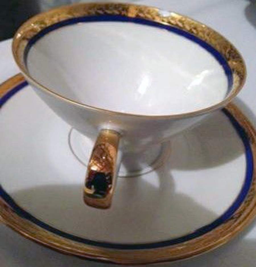 R2034 Footed Cup & Saucer Set by Rosenthal - Continental-1